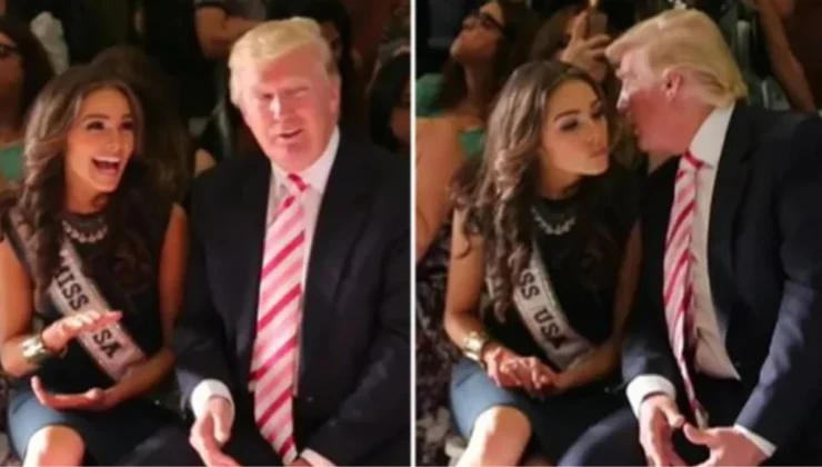 Donald Trump’ın eski Amerika güzeli Olivia Culpo ile samimi fotoğrafları ortaya çıktı